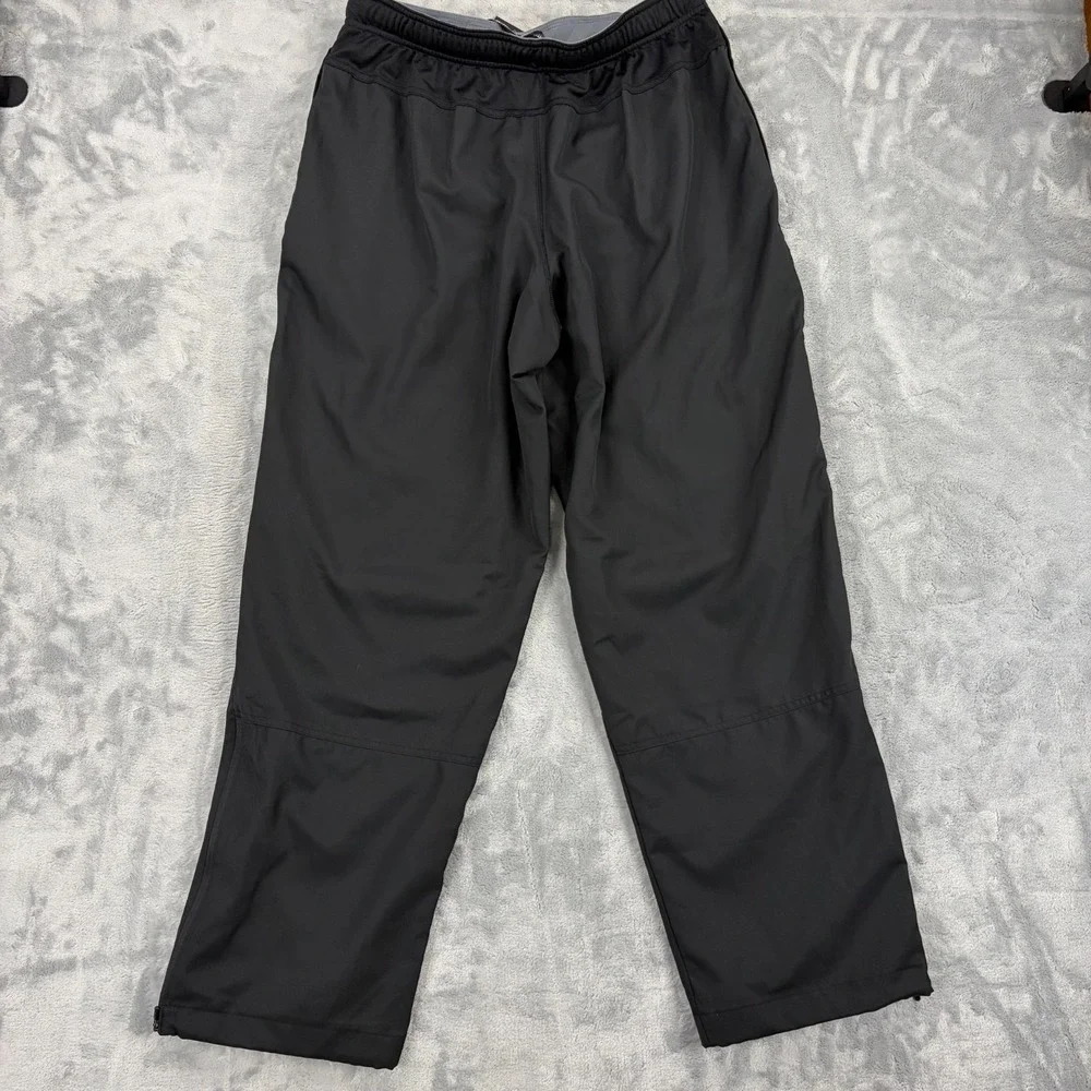 Nike Track Pants Black Men's Size XL Elastic Waist Straight Leg 897038-010 NEW